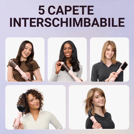 Perie cu aer cald Wavytalk Air Sculpt 5-in-1