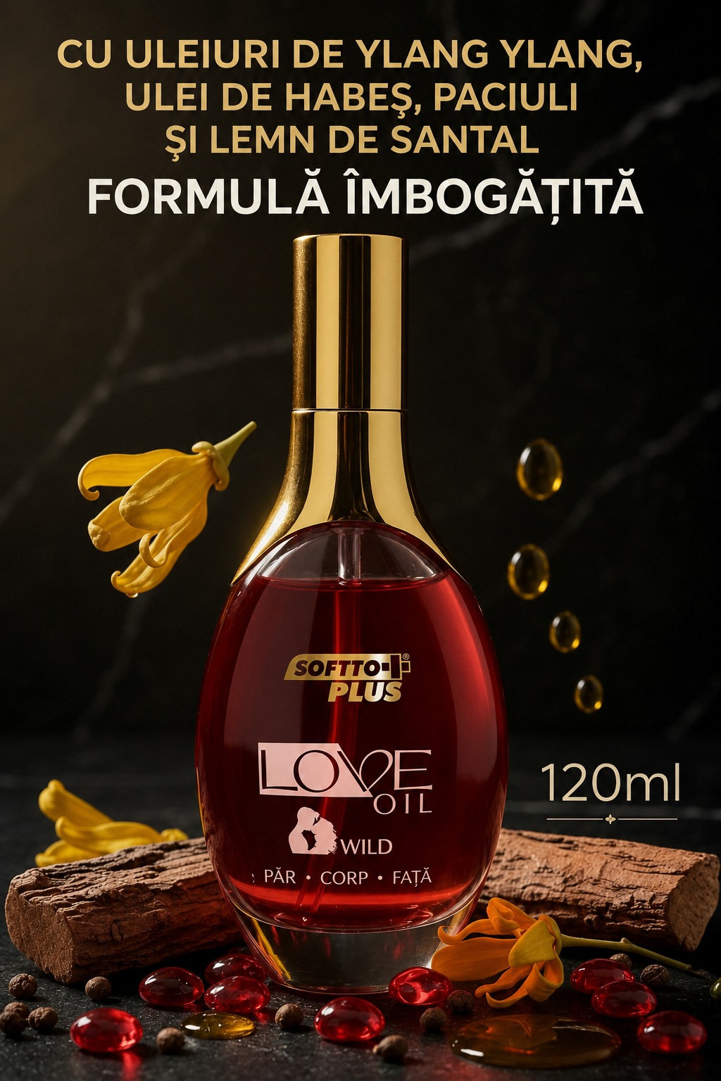 Love Oil Ulei pentru Îngrijirea Părului și a Pielii 120 ml