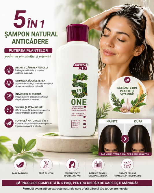 Natural 5 in 1 Anti-Hair Loss Shampoo