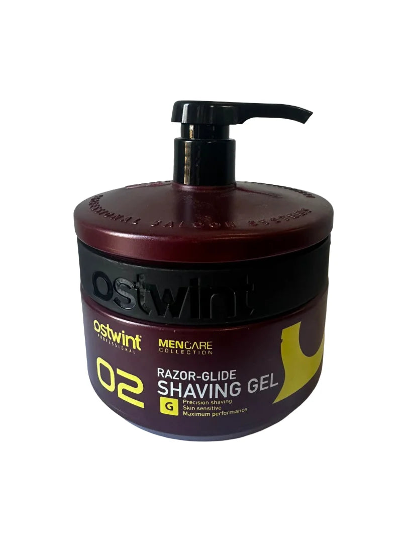 Gel de Ras Maroon - 1000 ml × 6 pcs