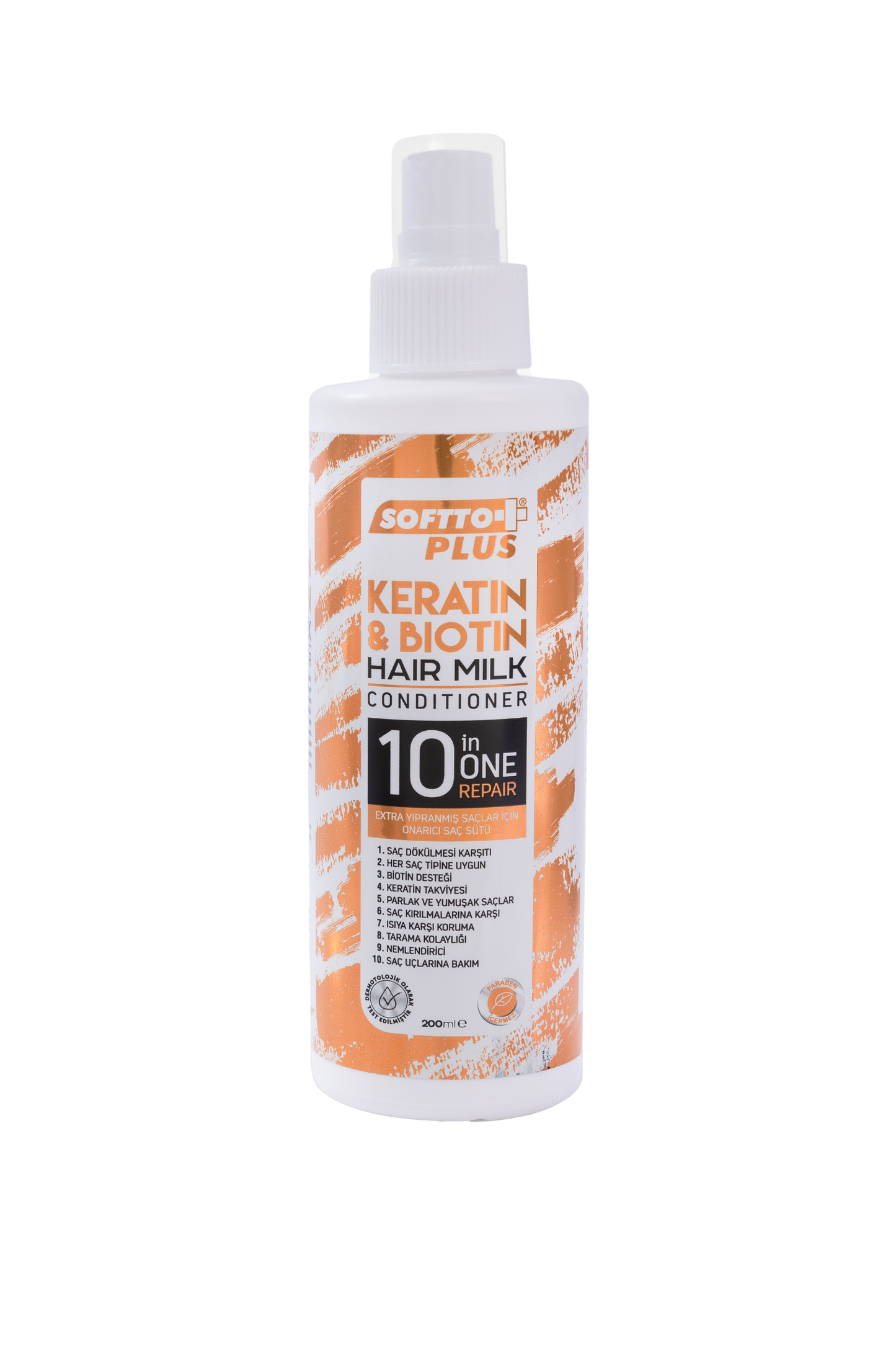 Lapte de Păr cu Keratină și Biotin – Îngrijire Avansată pentru Păr Fragil