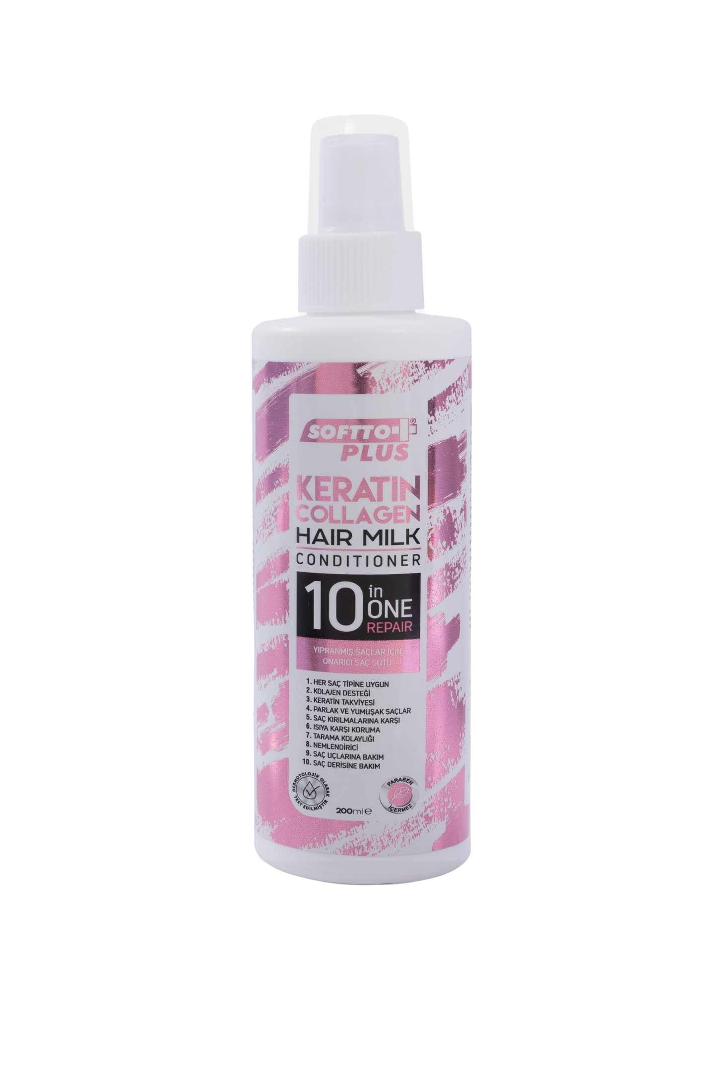 Lapte de Păr cu Keratină și Colagen – Îngrijire Intensivă