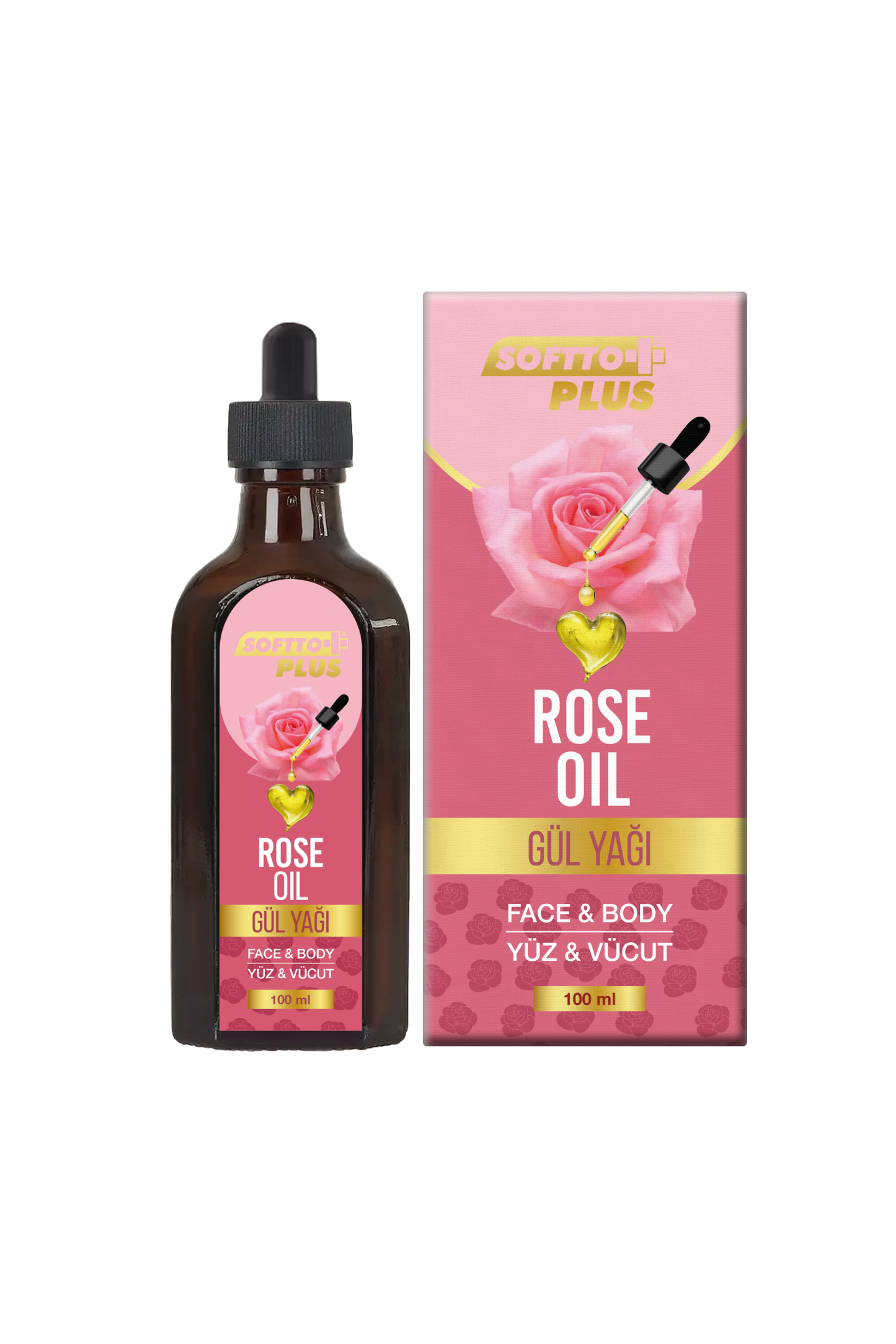 Rose Oil for Face and Body