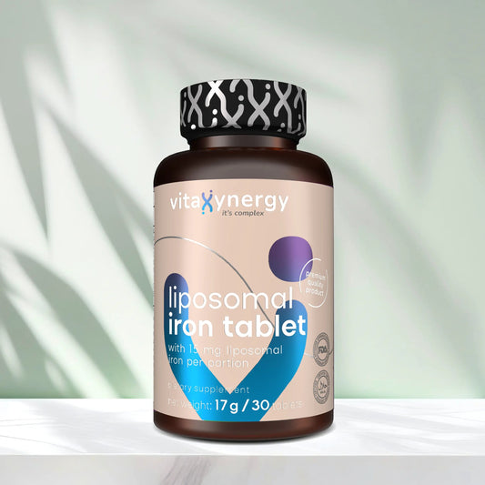Liposomal Iron Tablets – Liposovit® Fe with B6, Folate & Vitamin C, 30 Tablets