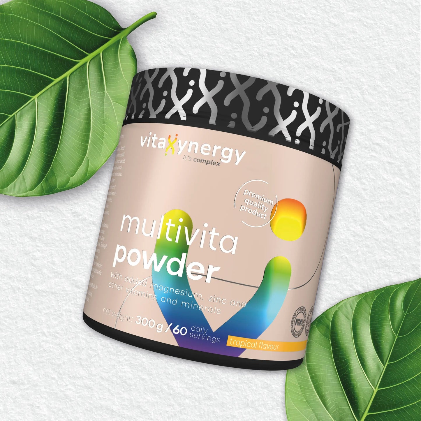 Multivita Powder – Multivitamin Drink with Citrus Bioflavonoids, 300g
