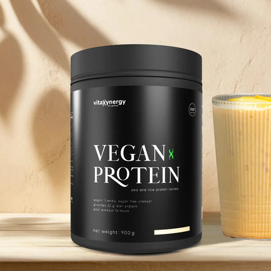 Vegan Protein Powder Peach Yogurt – 900g, 22g Protein, Low Carb