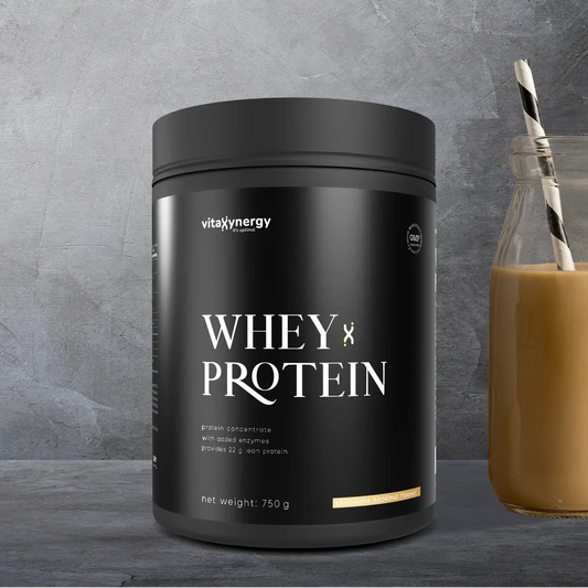 Whey Protein Powder Chocolate Hazelnut – 750g, 22g Protein, Sugar-Free