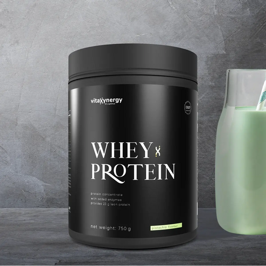Whey Protein Powder Pistachio – 750g, 23g Protein, Sugar-Free