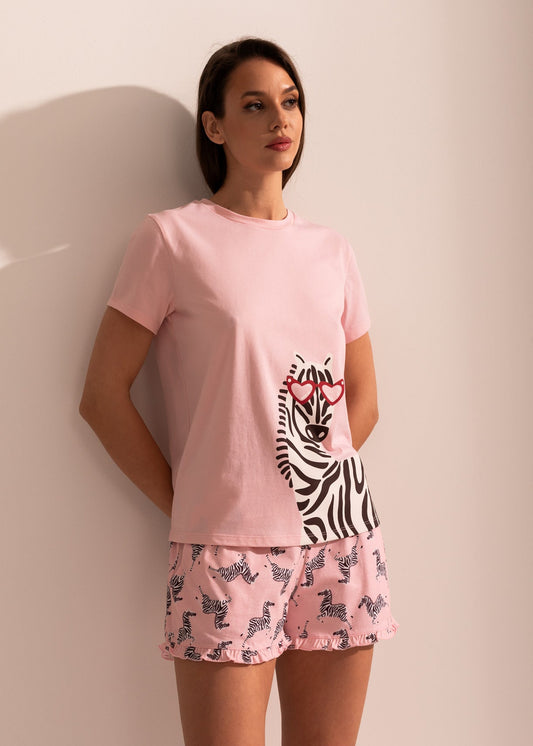 Pijama Damă Alice Bumbac TWIN
