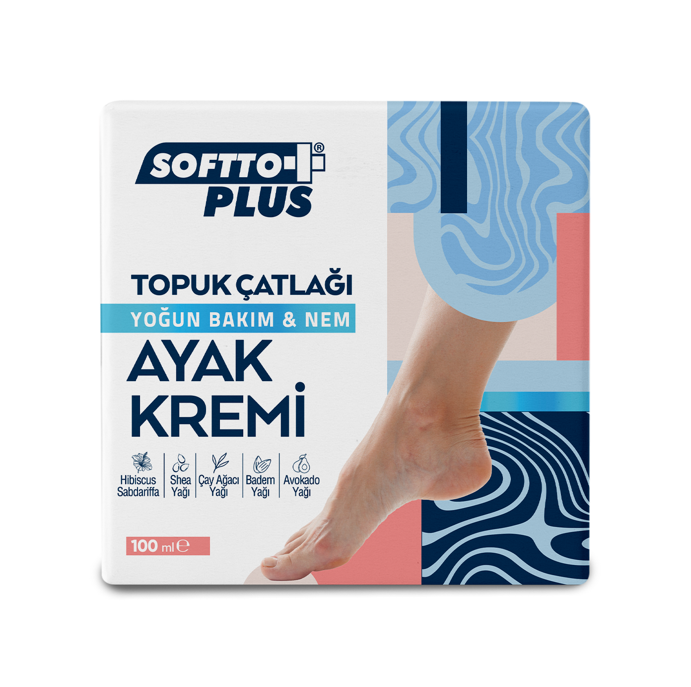 Cremă pentru Călcâie Crăpate și Picioare – 100 ml