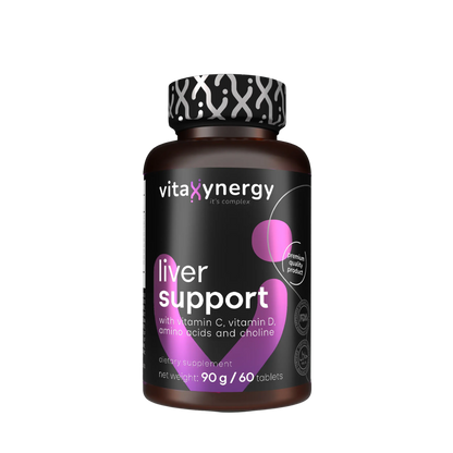 Liver Support – Amino Acids, Vitamins C, D3 & Selenium, 60 Tablets