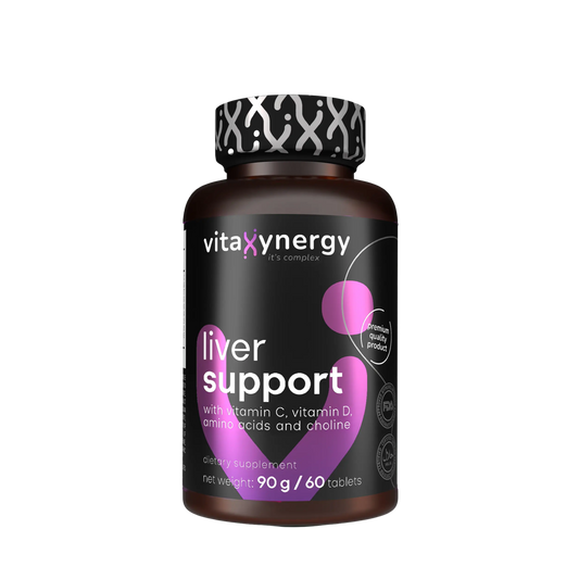 Liver Support – Amino Acids, Vitamins C, D3 & Selenium, 60 Tablets
