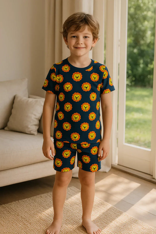 Pijama Copii Lions Bumbac