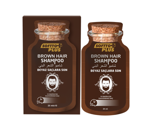 Șampon Colorant Castaniu Închis - 10x25ml