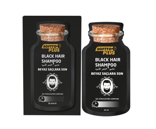 Șampon Colorant Negru Instant - 10x25ml