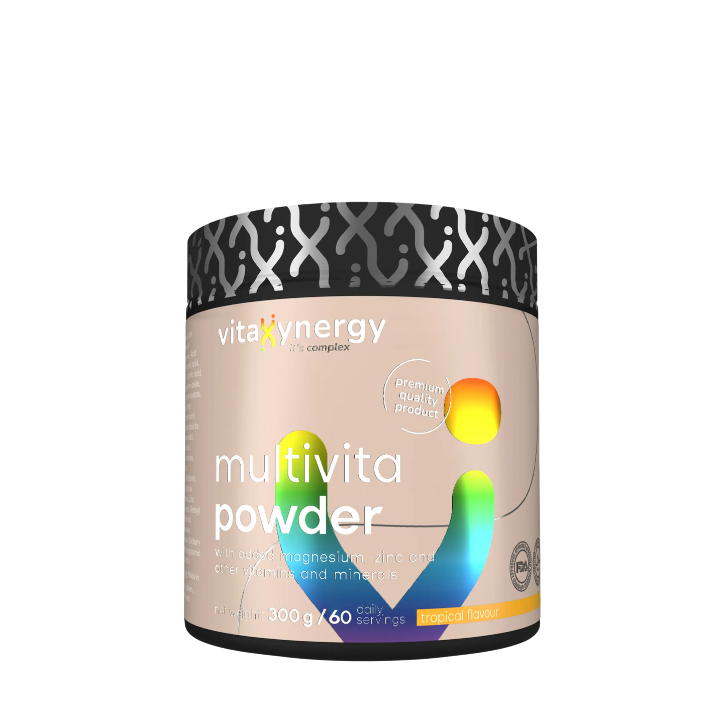 Multivita Powder – Multivitamin Drink with Citrus Bioflavonoids, 300g