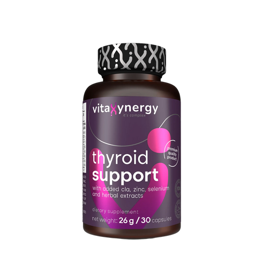 Thyroid Support – Iodine, Selenium, Ashwagandha & Zinc, 30 Capsules