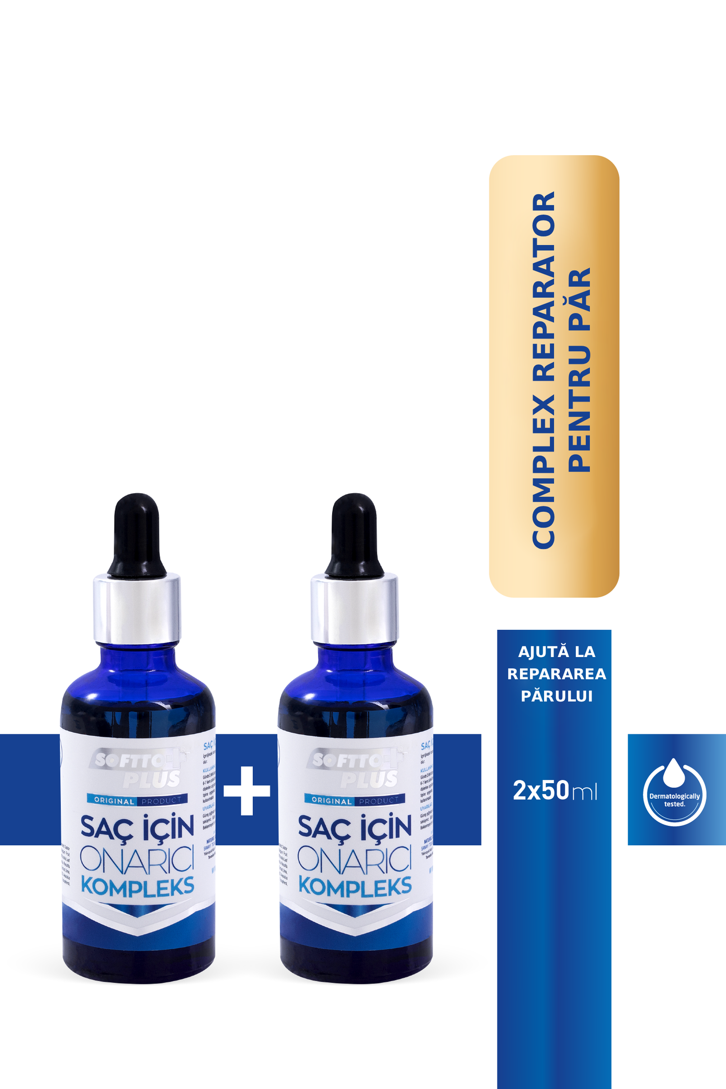 Complex Reparator pentru Păr – Set 2 Seruri 50ml+50ml