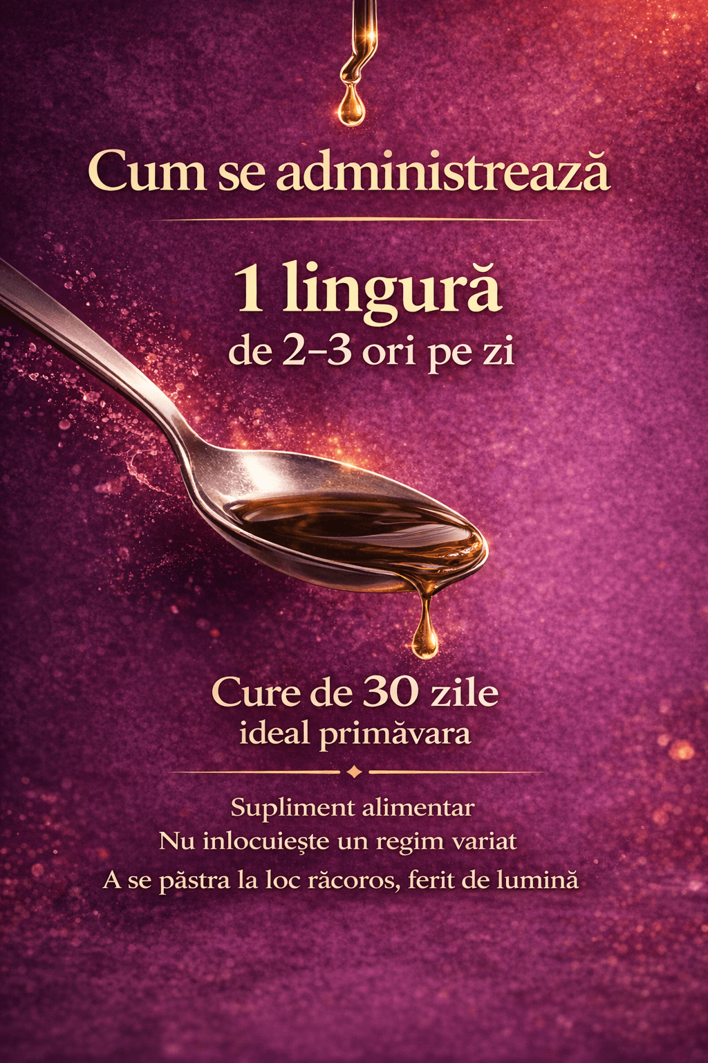 Tinctură de Leurdă – Detoxifiere și Circulație Sanguină | 500ml