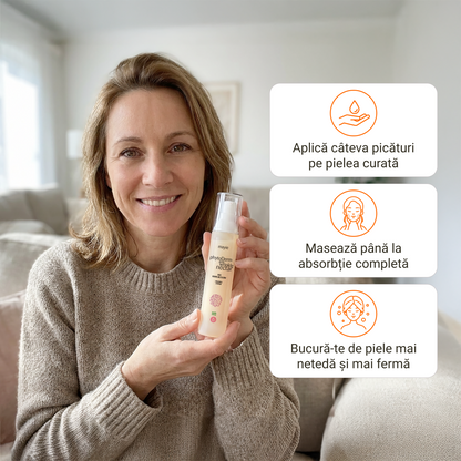 Diminish the appearance of wrinkles with PhytoDerm Anti-Wrinkle Nectar, Anti-Wrinkle Nectar with Silybin Phytosome