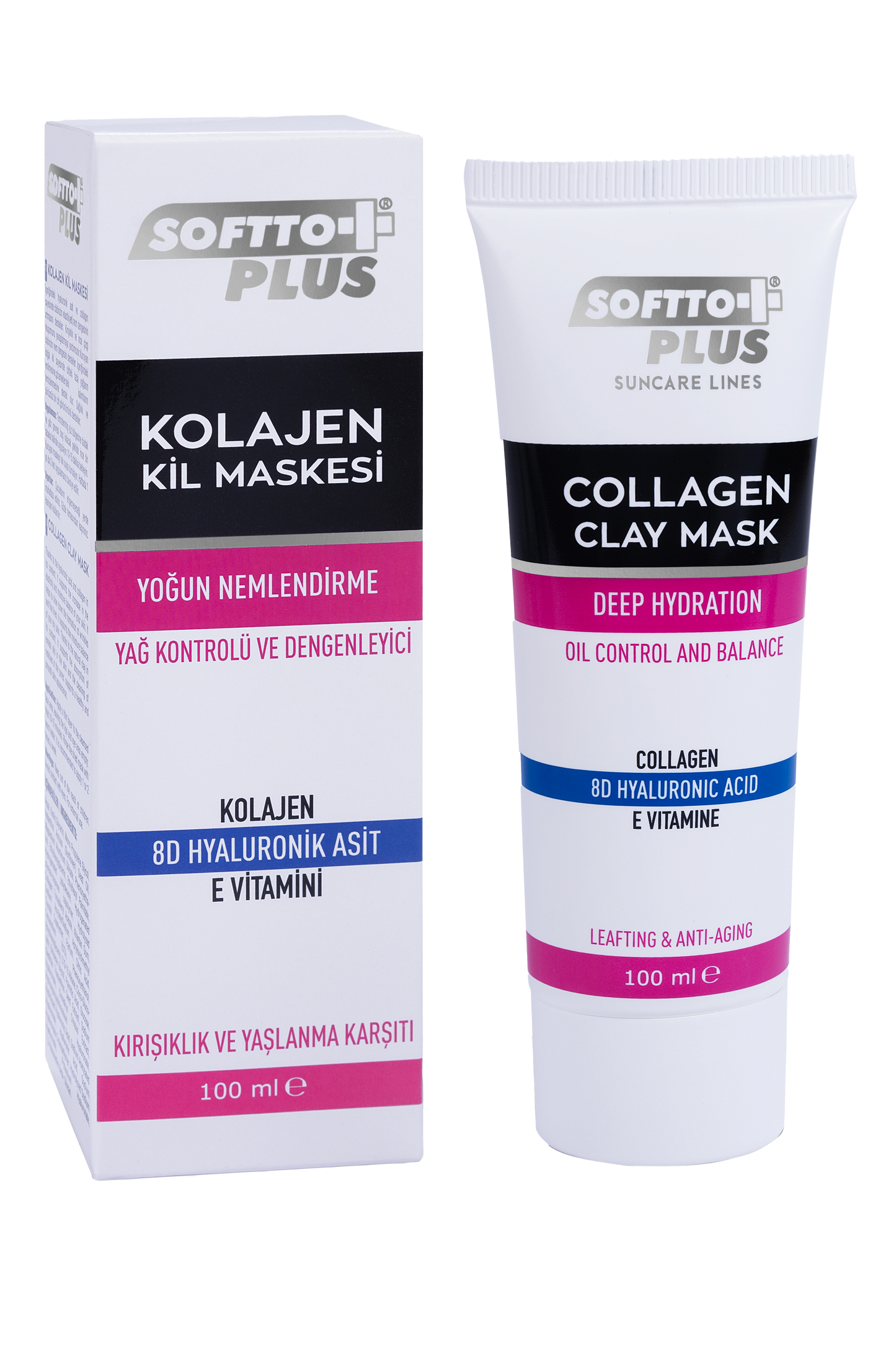 Masca de Față cu Colagen