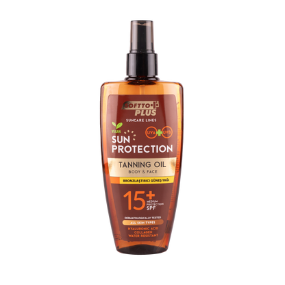 Ulei de Plajă Bronzant cu SPF 15 – 200 ml
