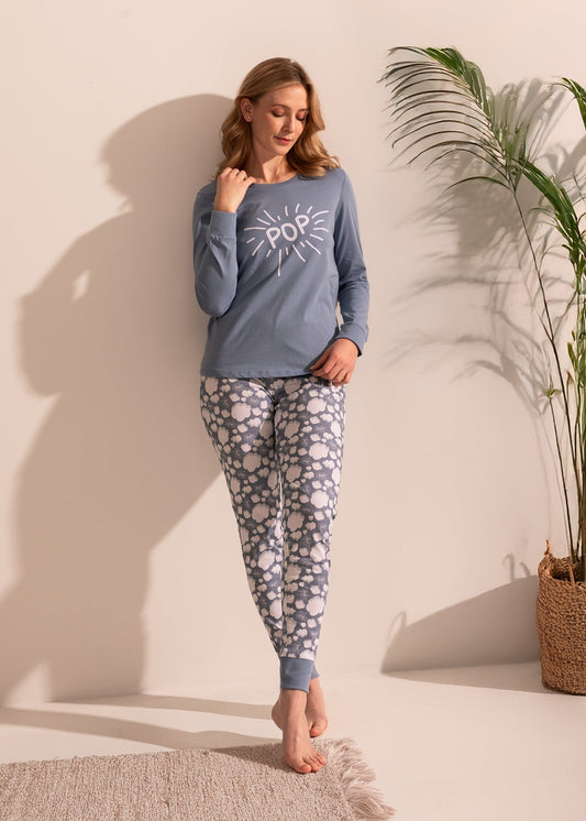 Pijama Damă Alice Bumbac TWIN