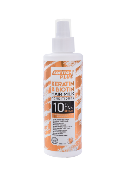 Hair Milk with Keratin and Biotin – Advanced Care for Fragile Hair
