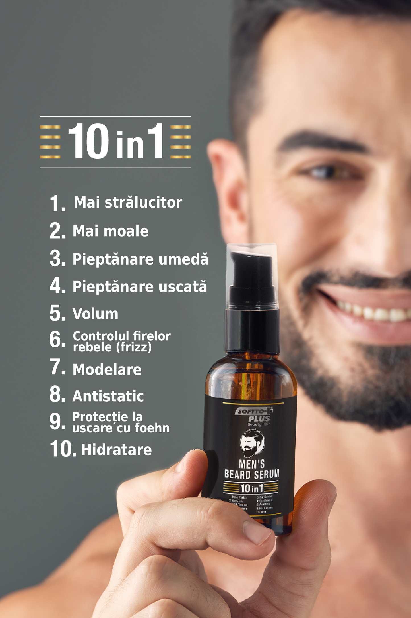 Ser pentru Barbă pentru Bărbați – 50 ml