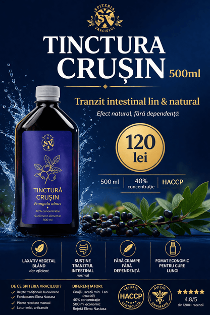 Buckthorn Tincture – Smooth and Natural Bowel Transit | Gentle Laxative 500ml