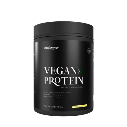 Vegan Protein Powder Banana – 900g, 22g Protein, Low Carb
