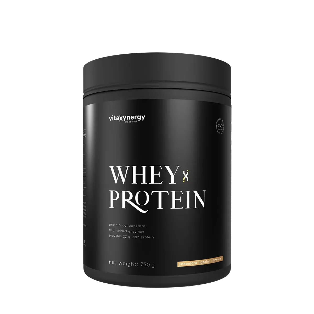 Whey Protein Powder Chocolate Hazelnut – 750g, 22g Protein, Sugar-Free