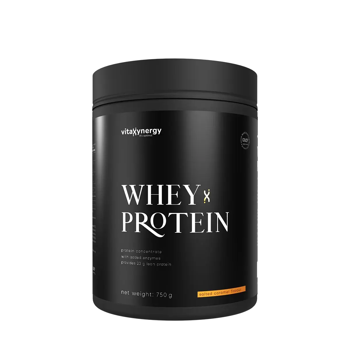 Whey Protein Powder Salted Caramel – 750g, 23g Protein, Sugar-Free