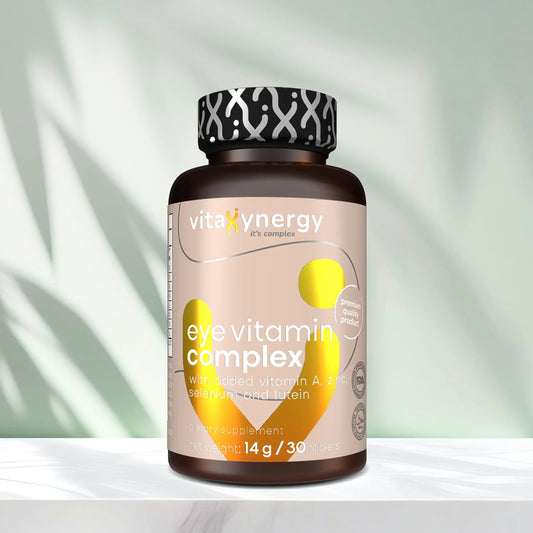 Eye Vitamin Complex - Lutein, Zinc, Selenium & Vitamins A, C & E, 30 Tablets