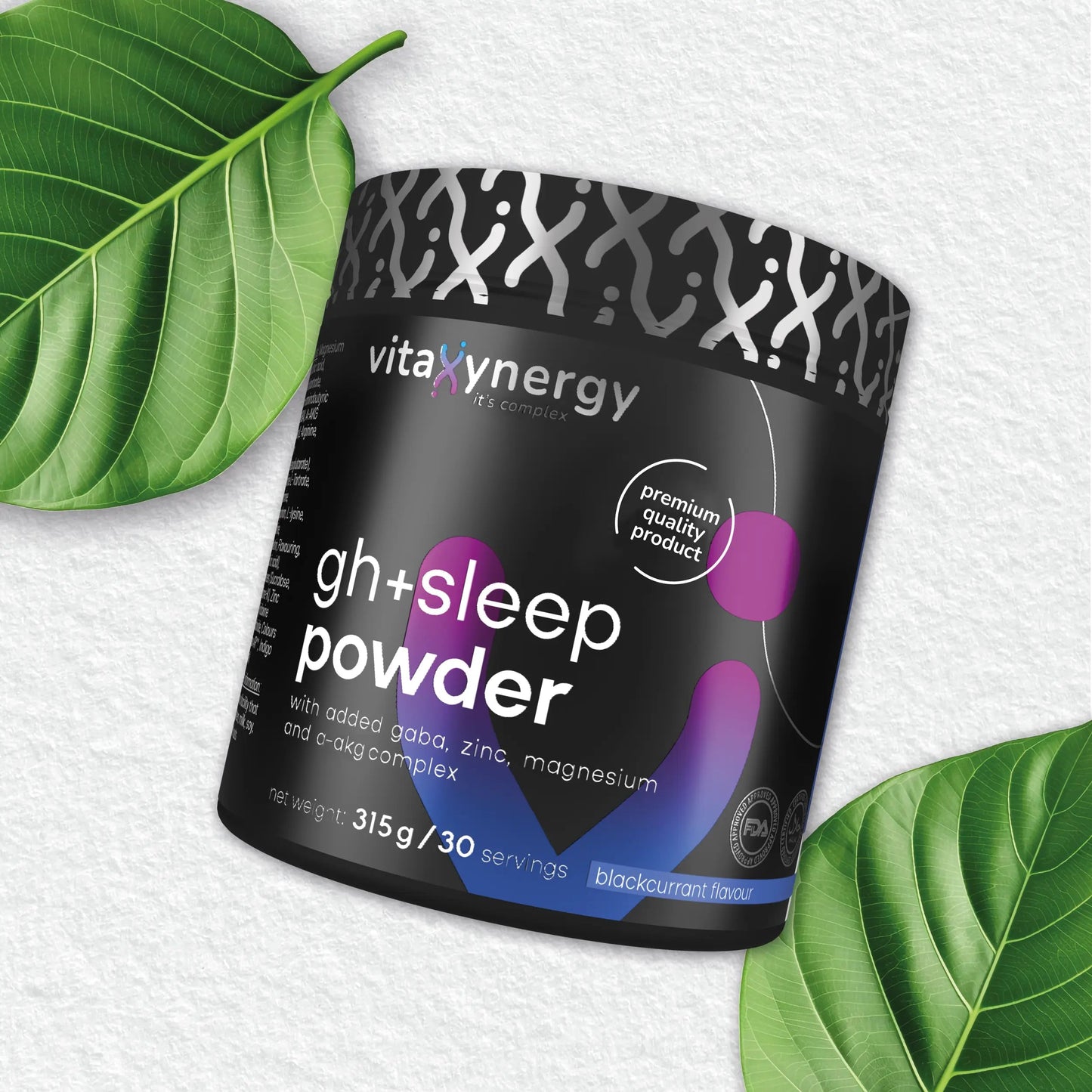 GH + Sleep Powder - GABA, Magnesium & Zinc for Sleep & Recovery, 315g