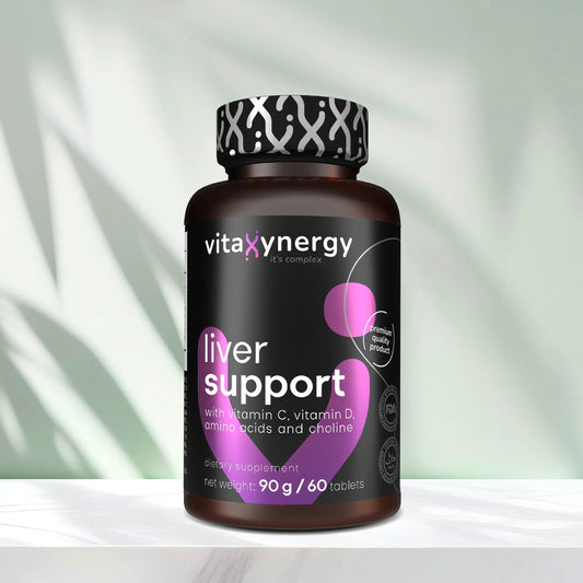 Liver Support – Amino Acids, Vitamins C, D3 & Selenium, 60 Tablets