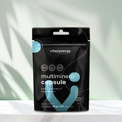 Multimineral Capsules – Bone, Immune, Blood Sugar & Cognitive Support, 60 Capsules