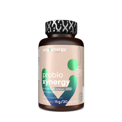 ProbioXynergy – 50 Billion CFU Probiotic Capsules for Gut Health