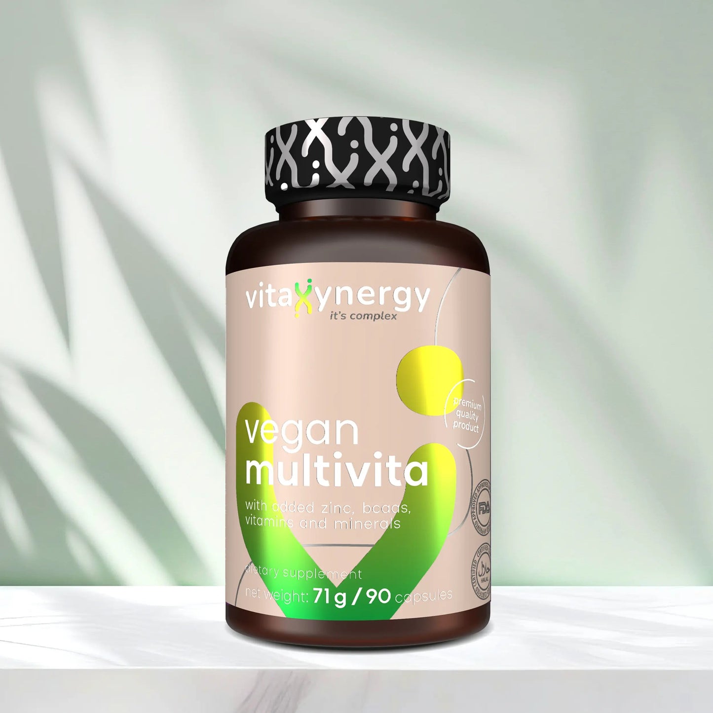 Vegan Multivita – Vitamins, Minerals & Amino Acids for Vegans, 30 Capsules