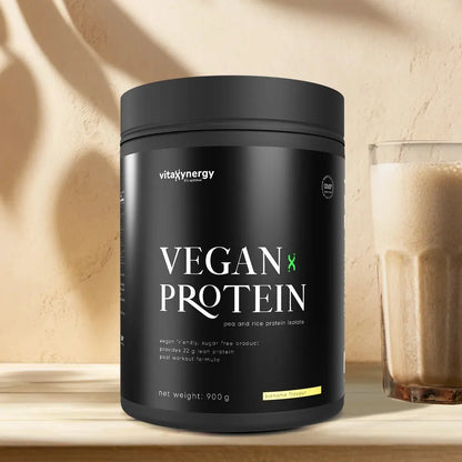 Vegan Protein Powder Banana – 900g, 22g Protein, Low Carb
