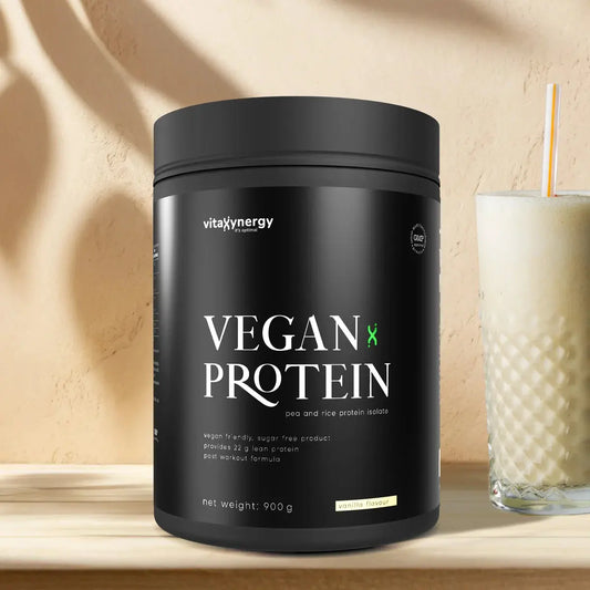 Vegan Protein Powder Vanilla – 900g, 22g Protein, Low Carb