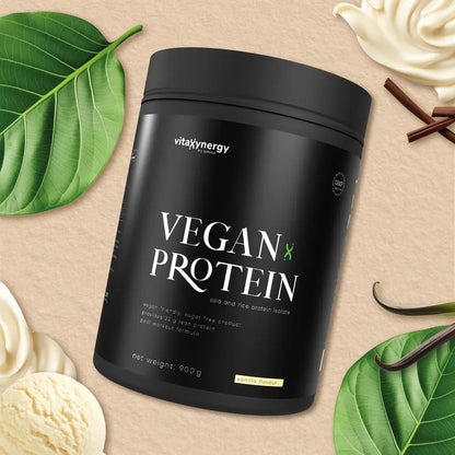 Vegan Protein Powder Vanilla – 900g, 22g Protein, Low Carb