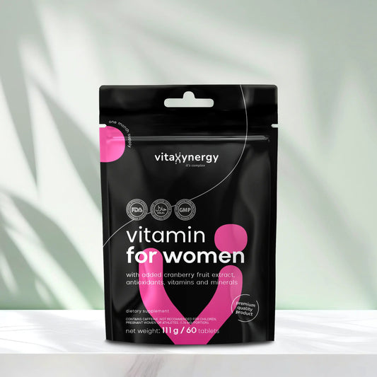 Vitamin for Women – Iron, Calcium, Spirulina & Green Tea Extract, 60 Tablets