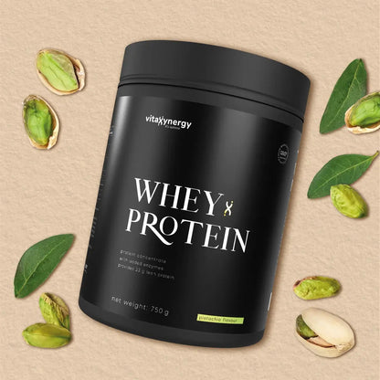 Whey Protein Powder Pistachio – 750g, 23g Protein, Sugar-Free