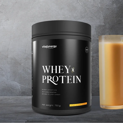 Whey Protein Powder Salted Caramel – 750g, 23g Protein, Sugar-Free