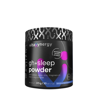 GH + Sleep Powder - GABA, Magnesium & Zinc for Sleep & Recovery, 315g