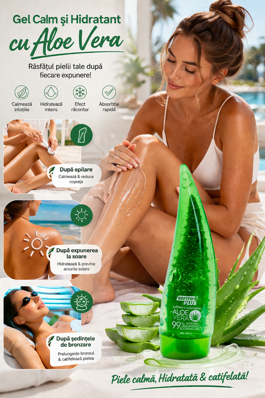 Gel Calm și Hidratant cu Aloe Vera