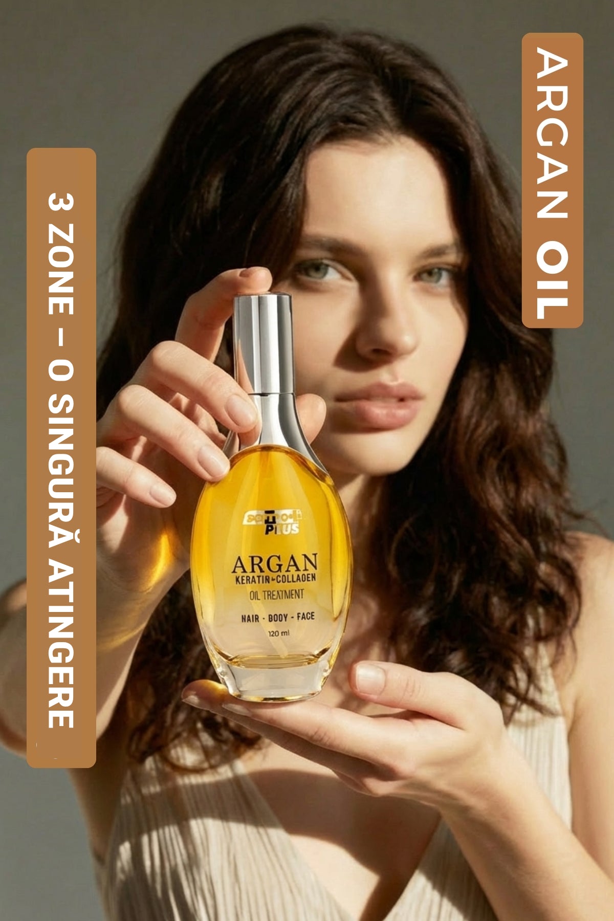 Argan and Keratin Oil for Hair, Face and Body – 120 ml