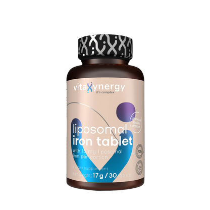 Liposomal Iron Tablets – Liposovit® Fe with B6, Folate & Vitamin C, 30 Tablets