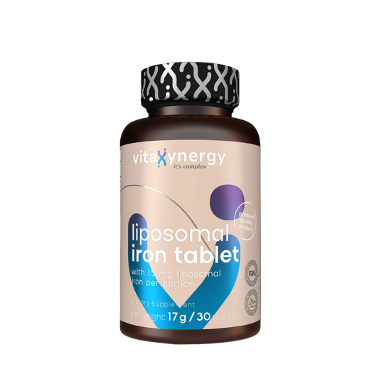Liposomal Iron Tablets – Liposovit® Fe with B6, Folate & Vitamin C, 30 Tablets